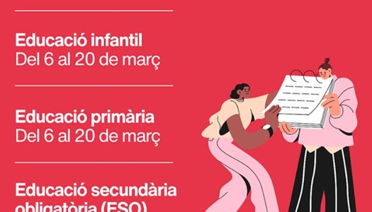 Informació preinscripció curs 2024-2025 Informació preinscripció curs 2024-2025