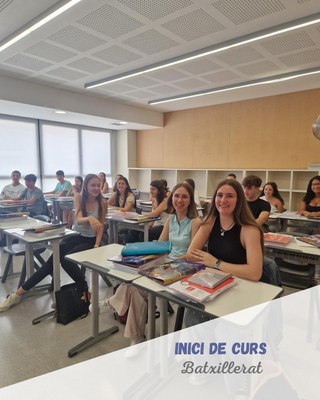 Inici de curs Batxillerat