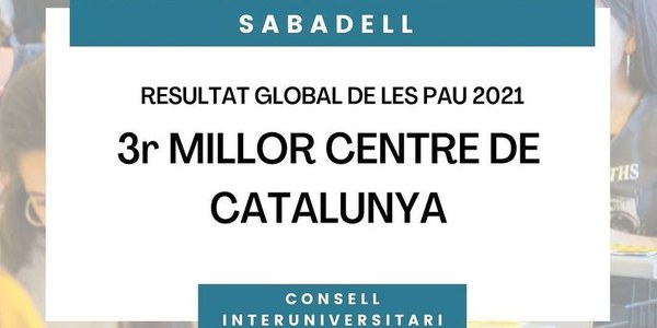 Resultat a les PAU 2021