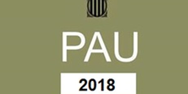 Resultats PAU 2018