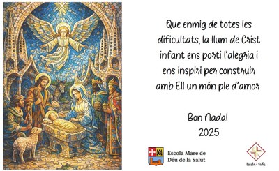 Sant Nadal ple de pau, alegria i esperança!