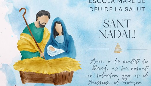 Sant Nadal, ple de salut, joia i esperança Sant Nadal, ple de salut, joia i esperança